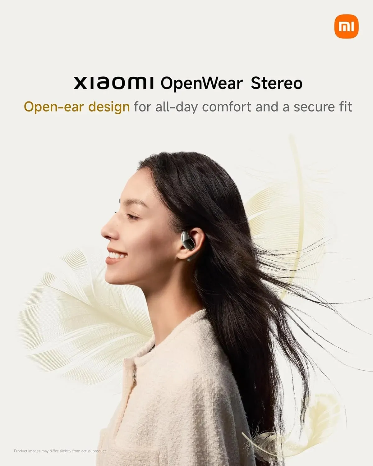 سماعات شاومي OpenWear Stereo اللاسلكية بتصميم مفتوح | رمادي