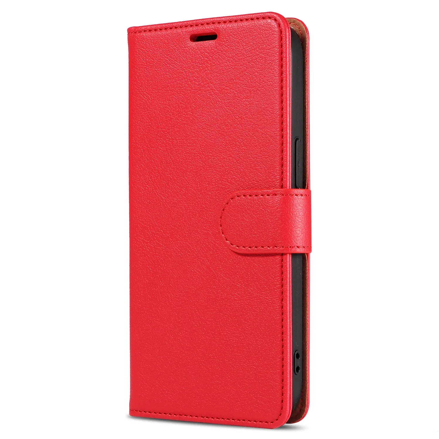 001 For iPhone 15 Pro Max Magnetic Closure Phone Case RFID Blocking Wallet  PU Leather Stand Cover