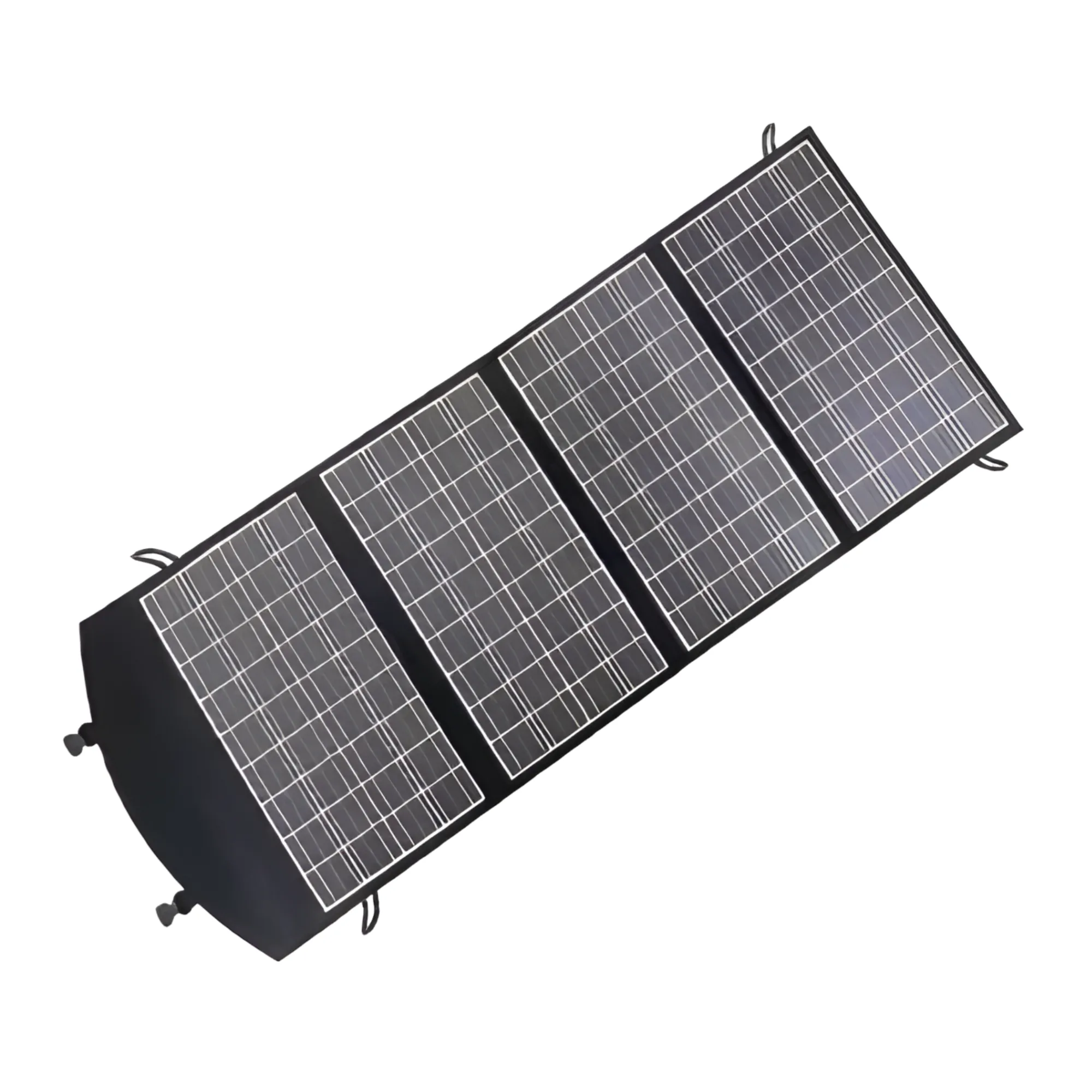 100W Portable & Foldable Solar Panel With Dual USB and Type-C Ports