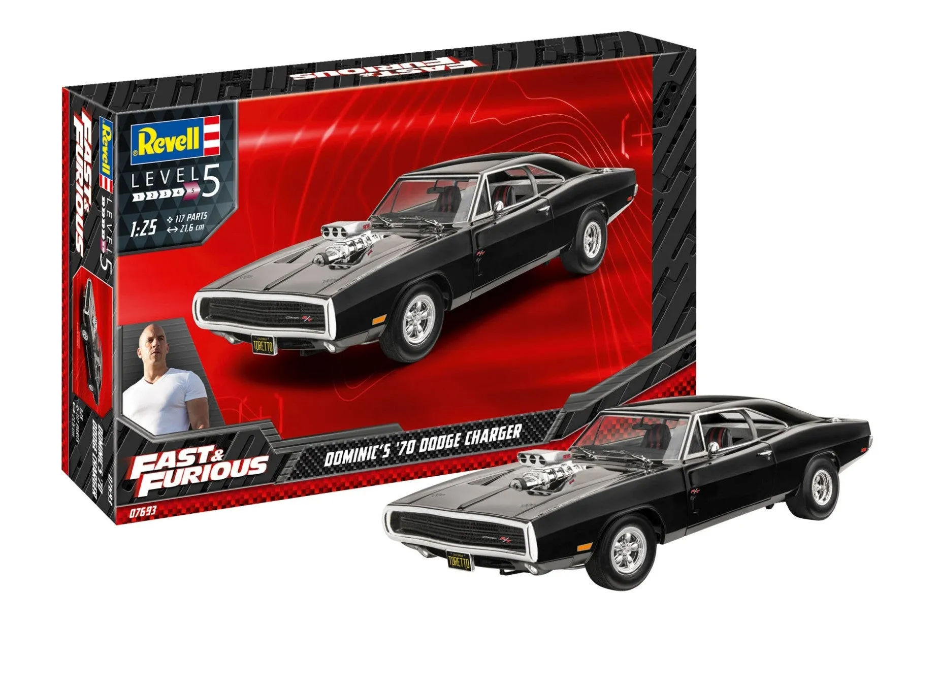 1/25 FAST & FURIOUS DOMINICS 1970 DODGE CHARGER