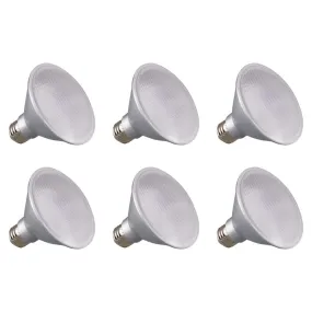 12.5W - PAR30SN LED - 5000K - 40 deg. Beam Angle - Medium base - 120V - 6PK