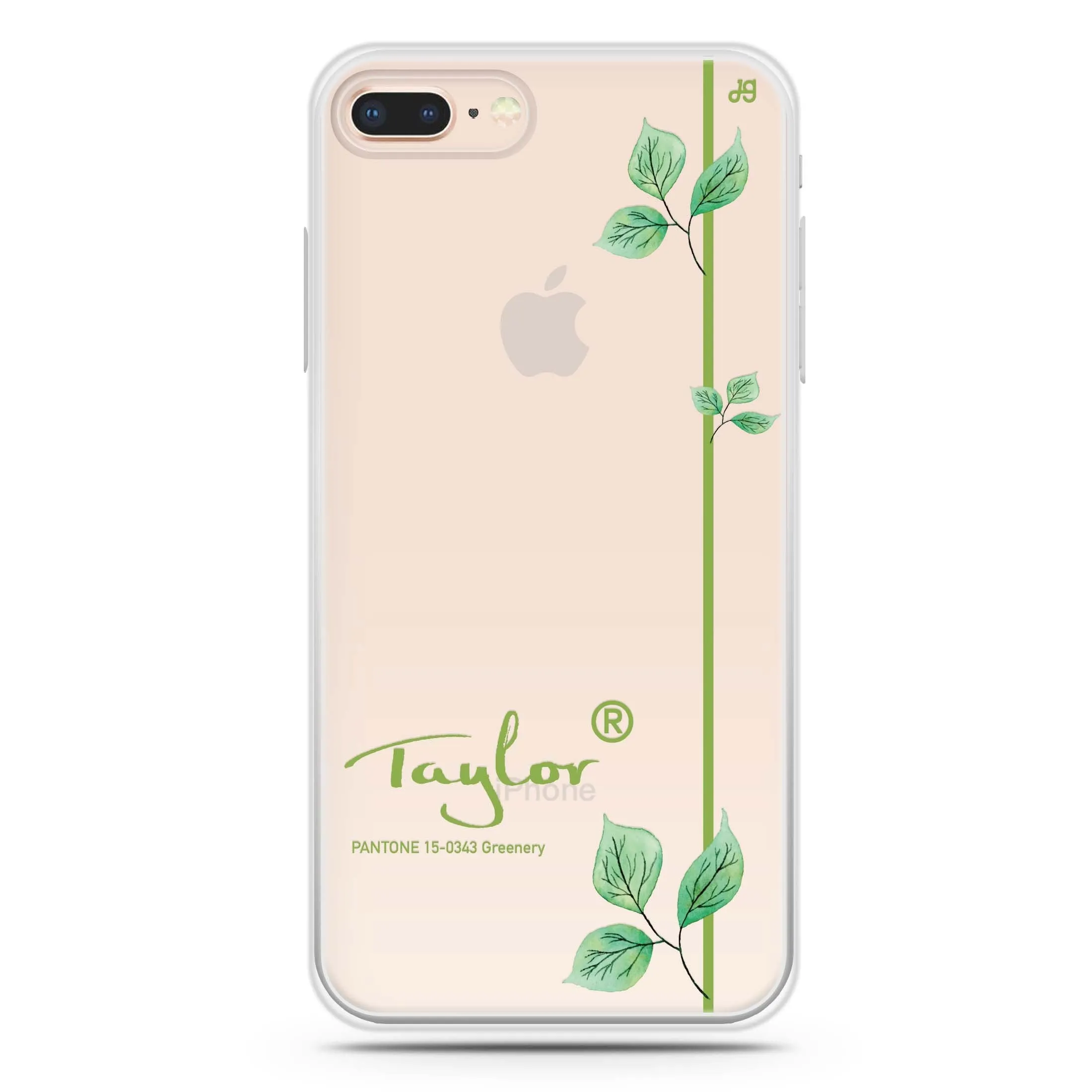 #15-0343 Greenery II iPhone 8 Plus Ultra Clear Case