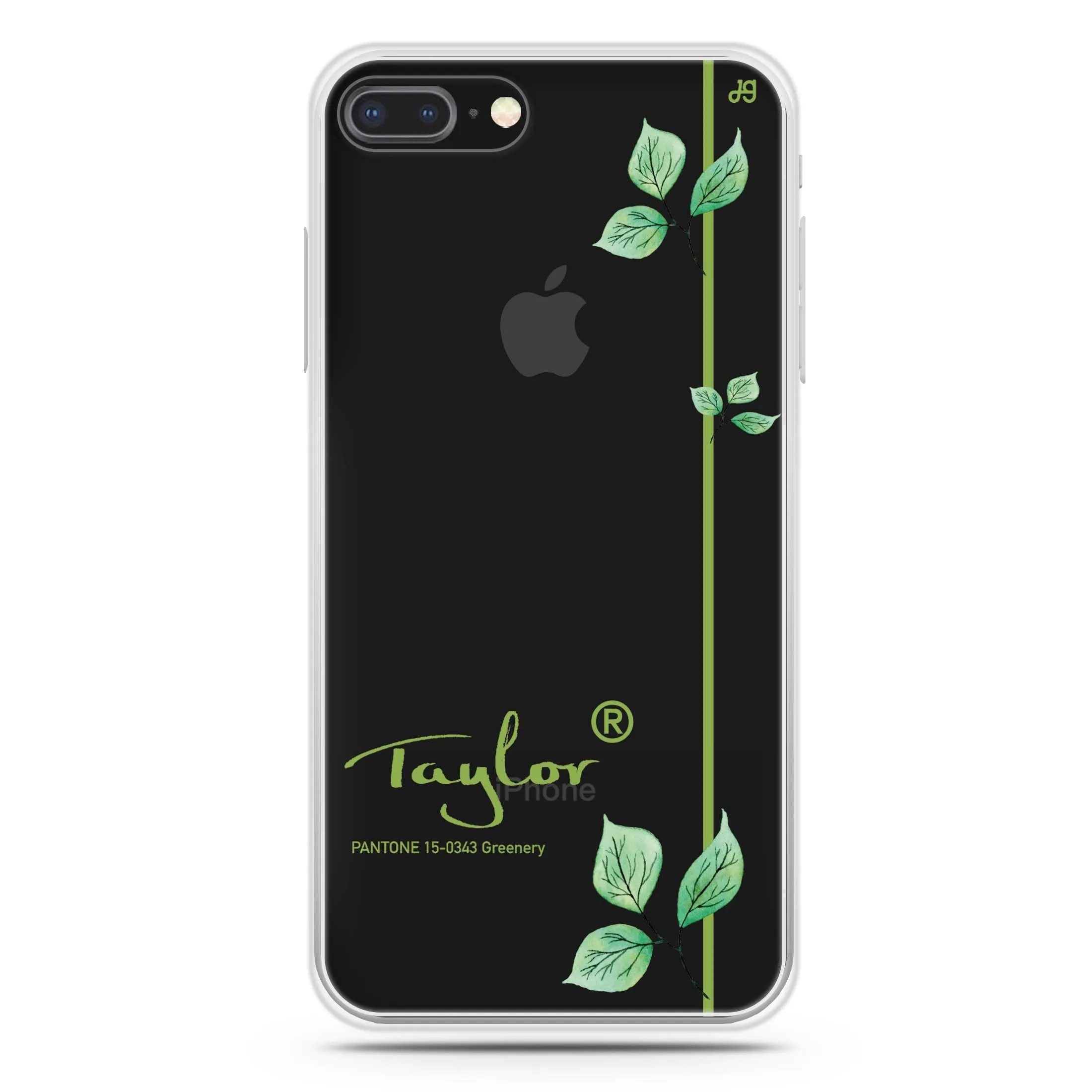 #15-0343 Greenery II iPhone 8 Plus Ultra Clear Case