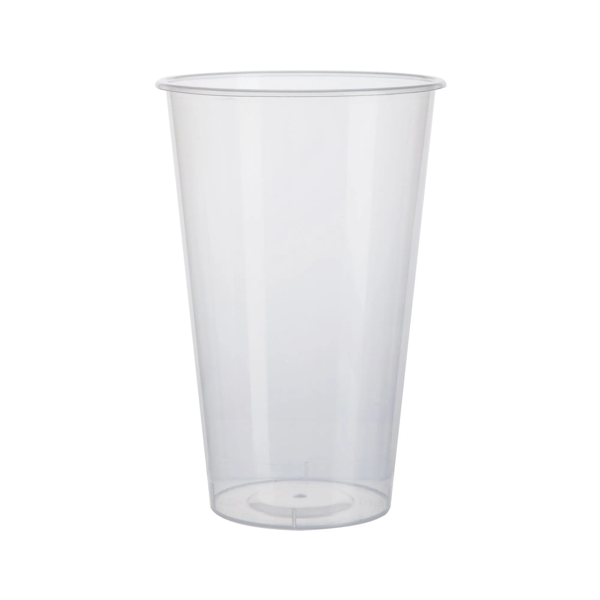 16oz PP Plastic Premium Injection Cup - Clear (1000 per case)