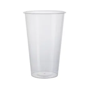 16oz PP Plastic Premium Injection Cup - Clear (1000 per case)