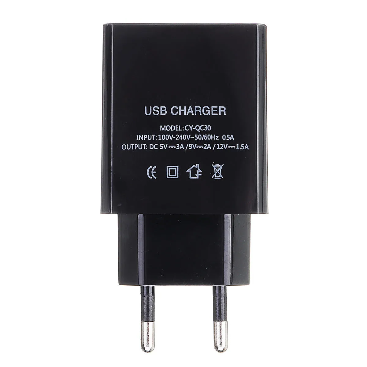 18W DC 5V USB QC3.0 Fast Charging Wall Charger