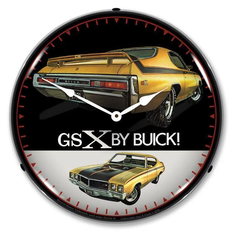 1970 Buick GSX Backlit LED Clock