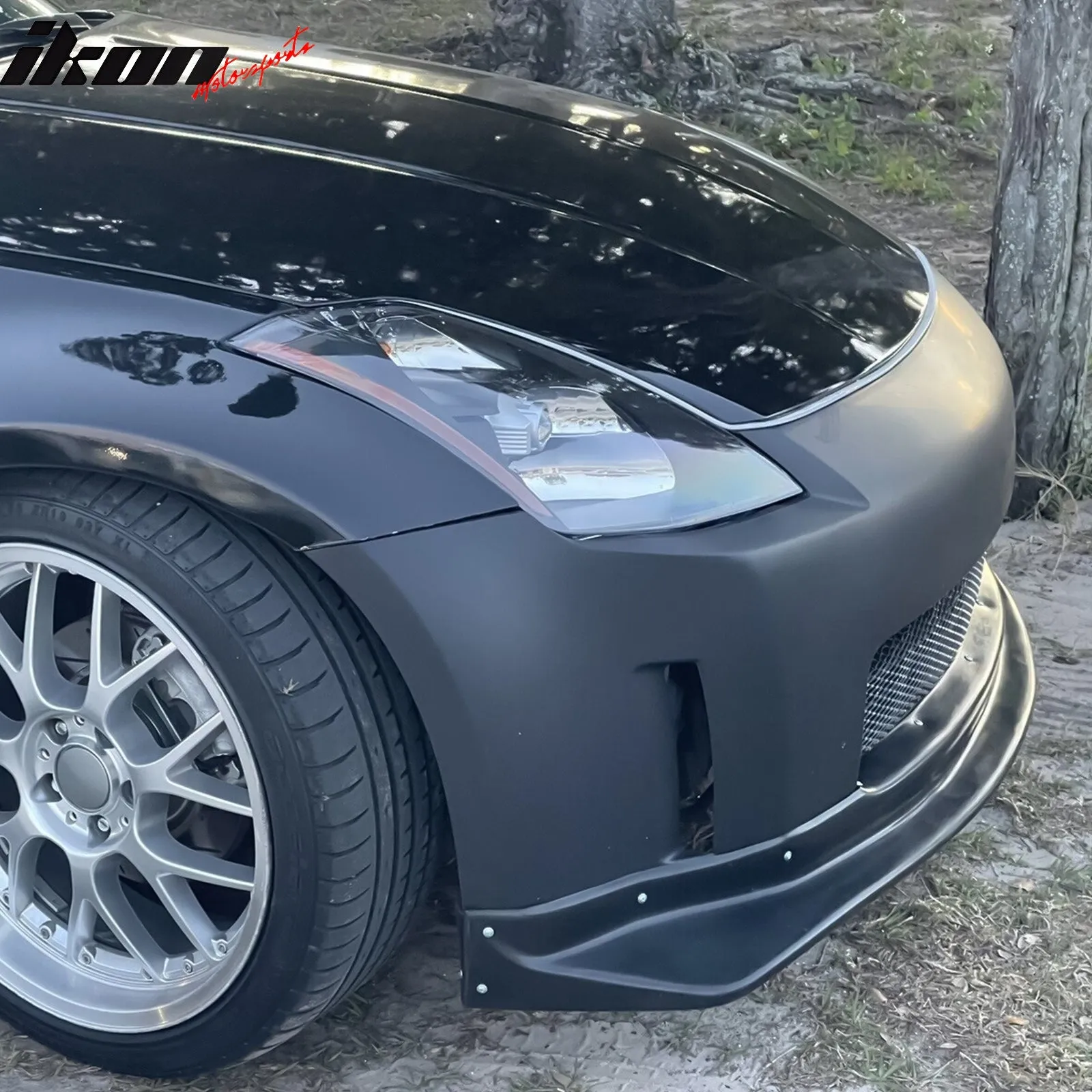 2003-2005 Nissan 350Z Coupe 2Dr JDM Front Bumper Lip PU