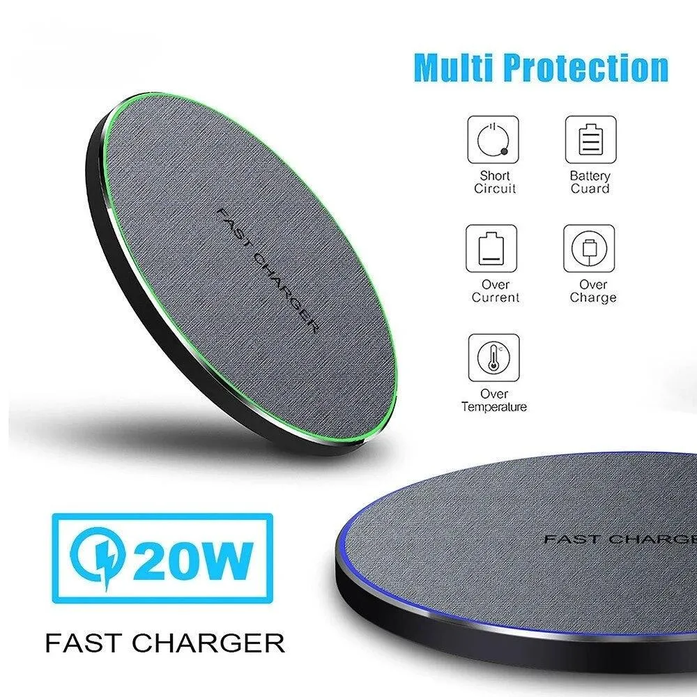 20W Qi Wireless Type C Charging Pad