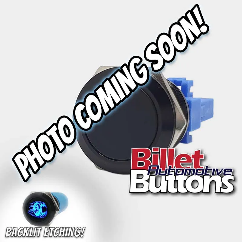 22mm 'TRIM TABS SYMBOL' Billet Push Button Switch Marine Up Down