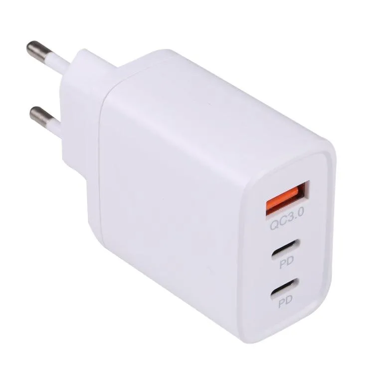 3-in-1 PD20W Fast Charging USB & Type-C Wall Charger with QC3.0