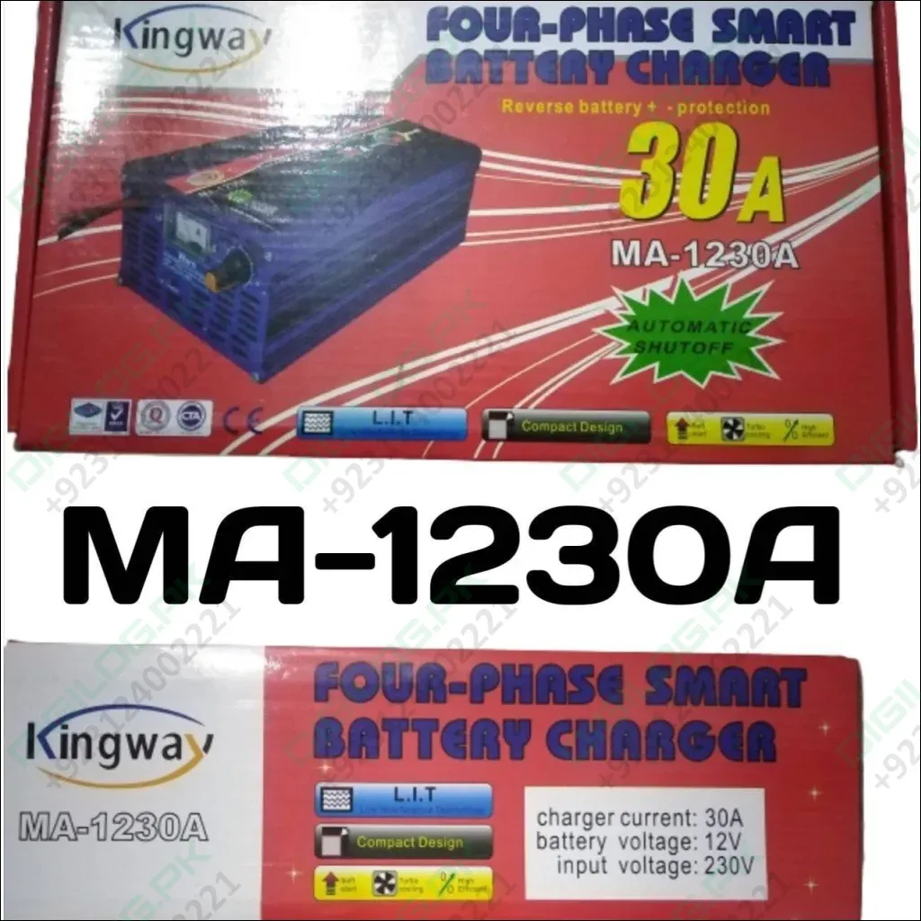 30a 12v Battery Charger Ma-1230