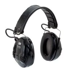 3M™ PELTOR™ Tactical Sport™ MT16H210F-SV, Electronic Headset, Foldable Headband, Black, 10 Each/Case