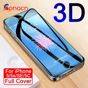 9H Anti-Burst Protective Glass On The For iPhone 5S SE 5C 5 Tempered Screen Protector Glass For iPhone 5S SE 4 4S Film Case