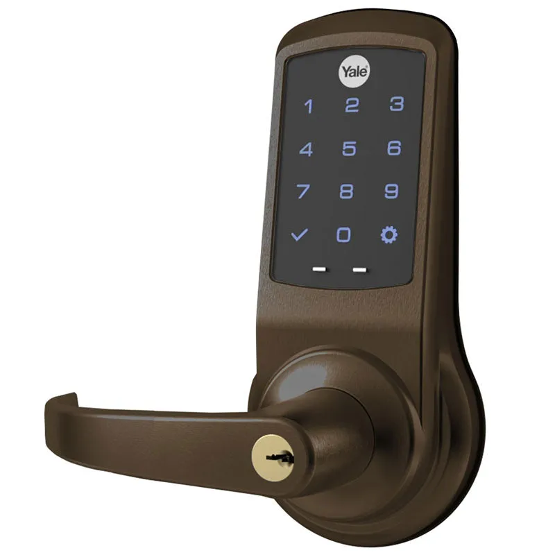 Accentra (Yale) PB-NTB622-NR Nextouch Capacitive Touchscreen Keypad Cylindrical Lock, Conventional Cylinder