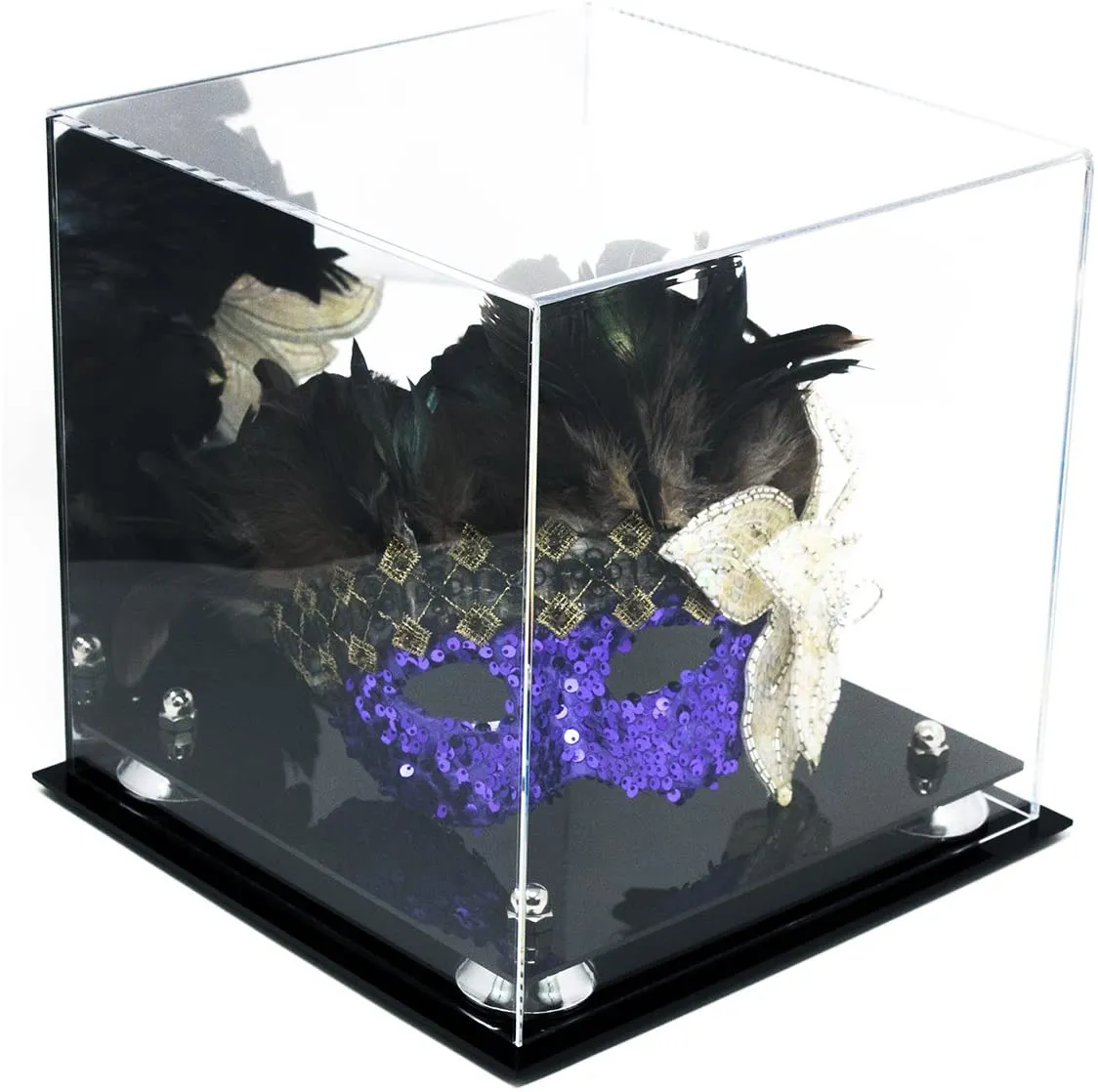 Acrylic Versatile Display Case 10 X 10 X 10 Mirror (A028/V33)