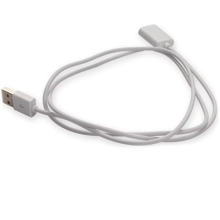 AddOn 3m USB 2.0 (A) Male to USB 2.0 (B) Female White Cable USBEXTAB3MMFW