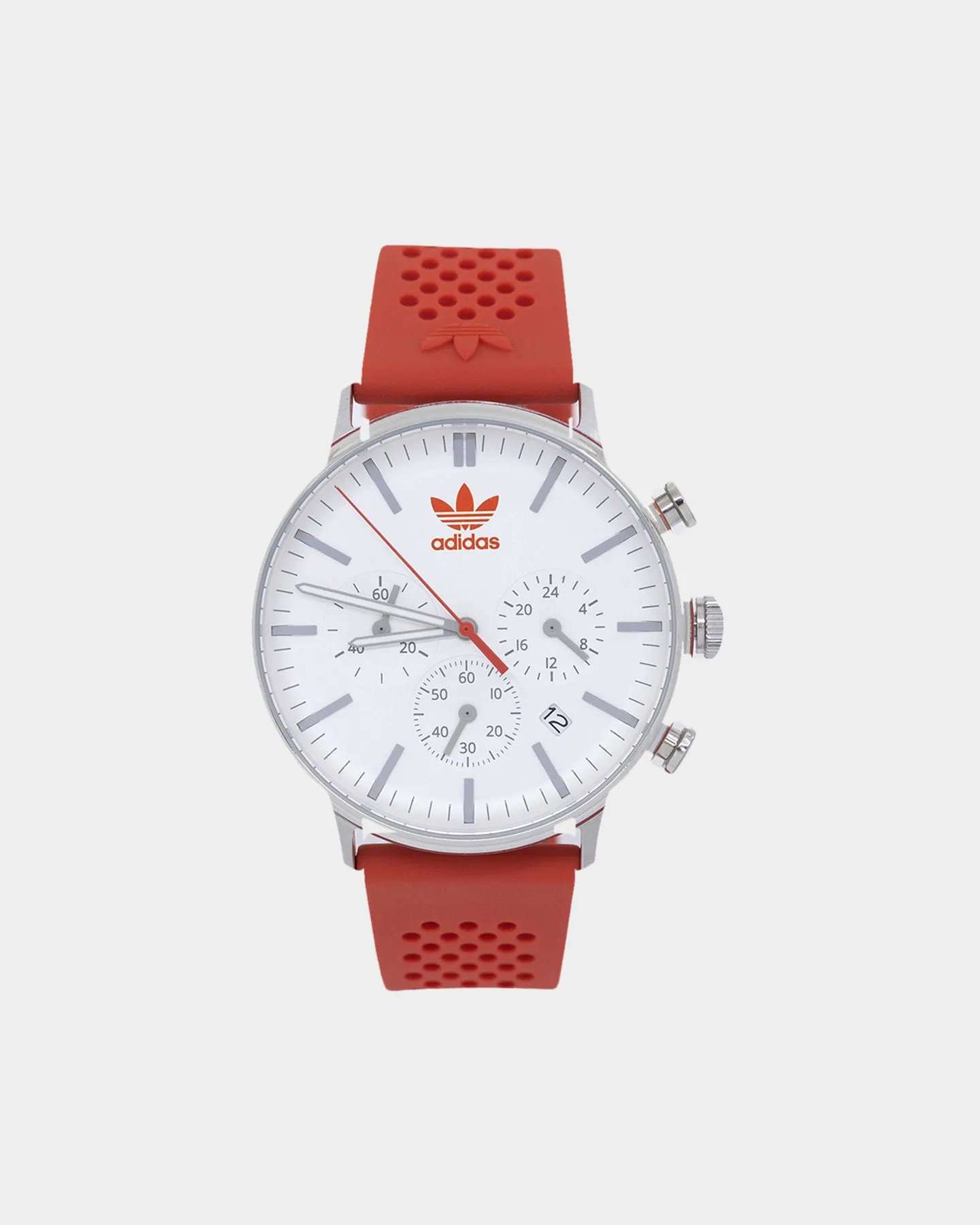 Adidas Code One Chronograph Watch Silver-Tone Stainless Steel