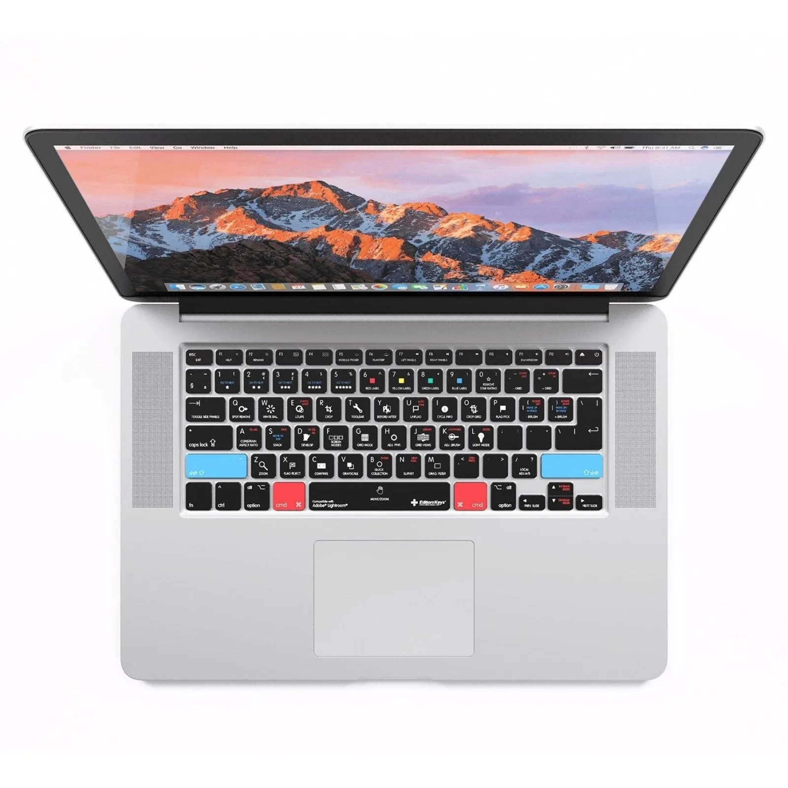 Adobe Lightroom Keyboard Covers for MacBook and iMac