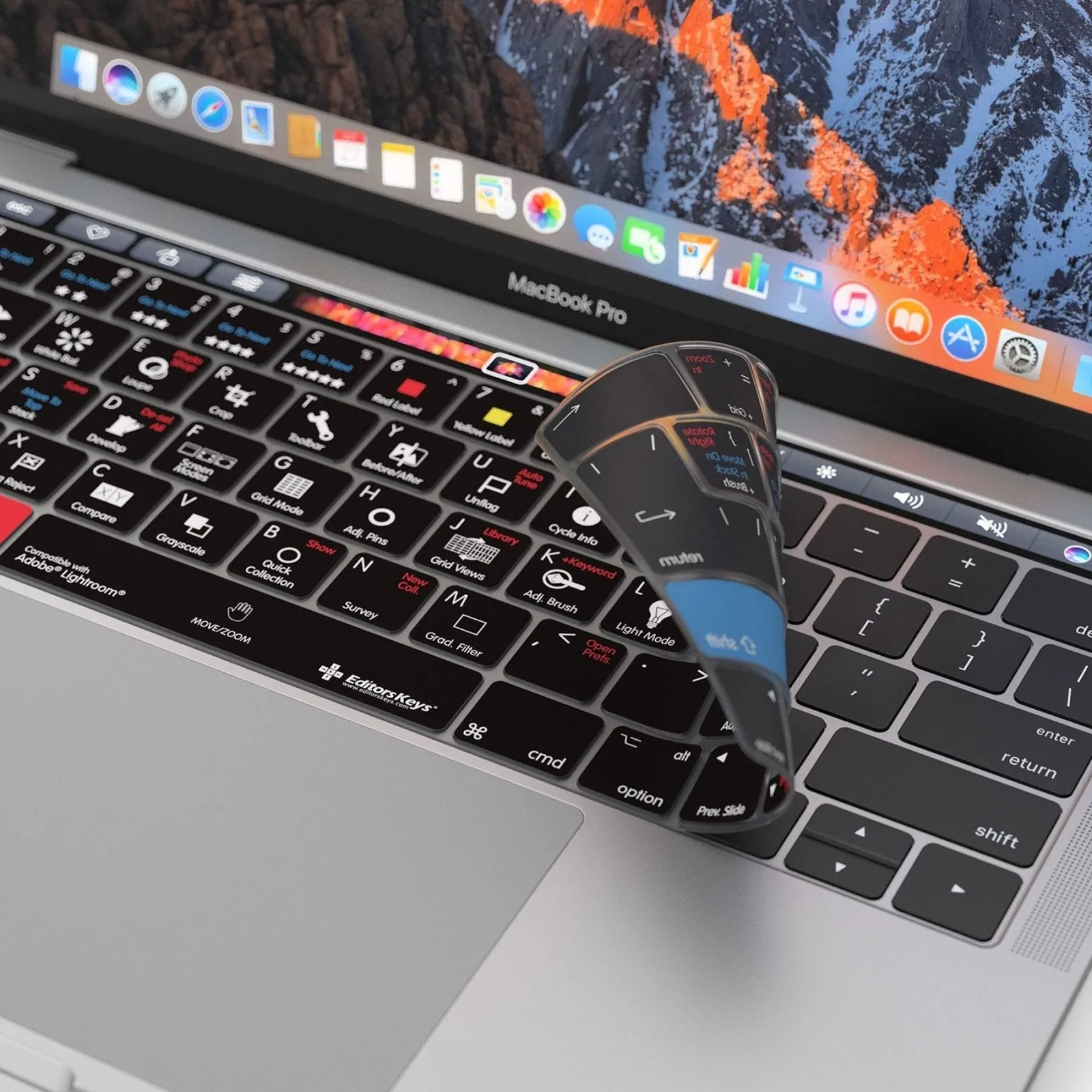 Adobe Lightroom Keyboard Covers for MacBook and iMac