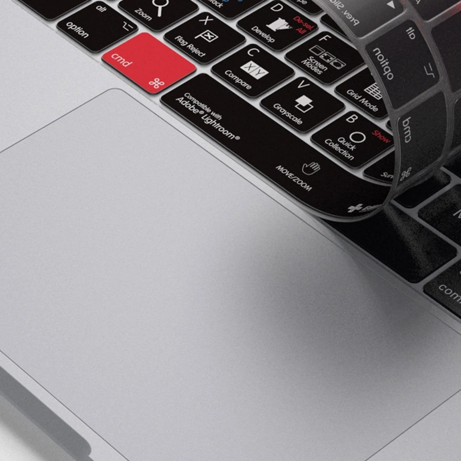 Adobe Lightroom Keyboard Covers for MacBook and iMac