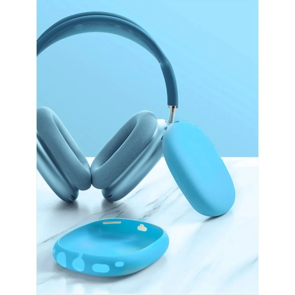 Airpods Max soft silicone cover - Blue