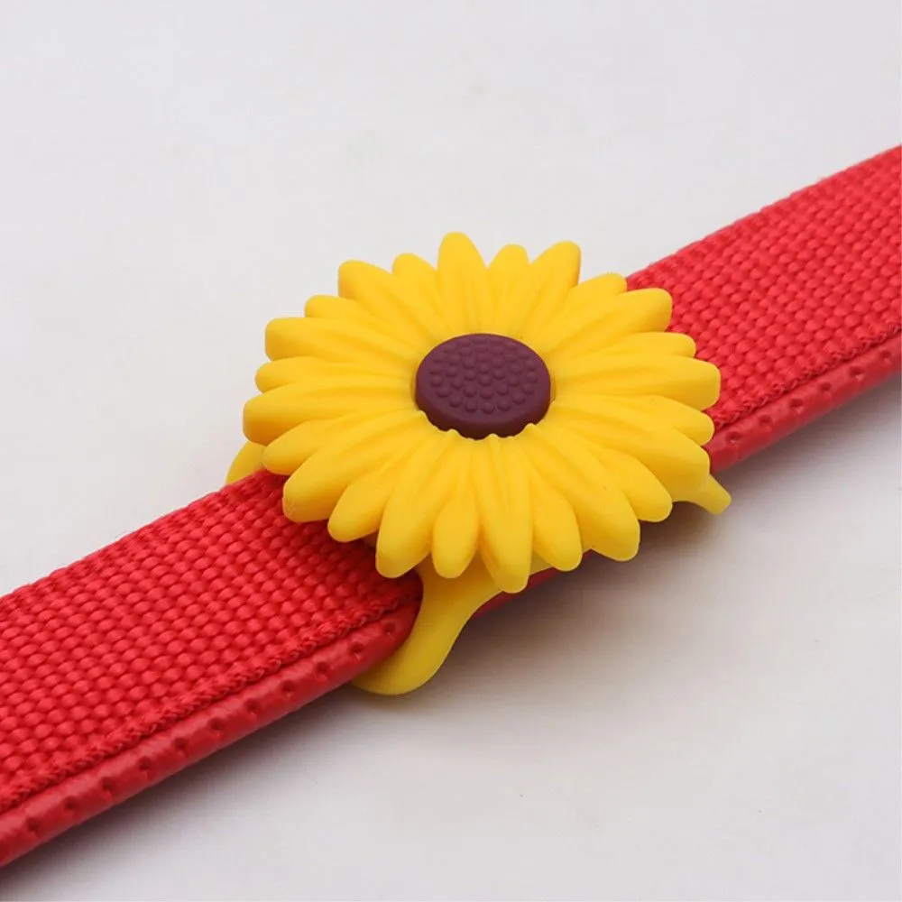 AirTags daisy flower silicone cover - Yellow