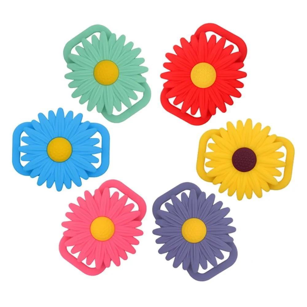 AirTags daisy flower silicone cover - Yellow