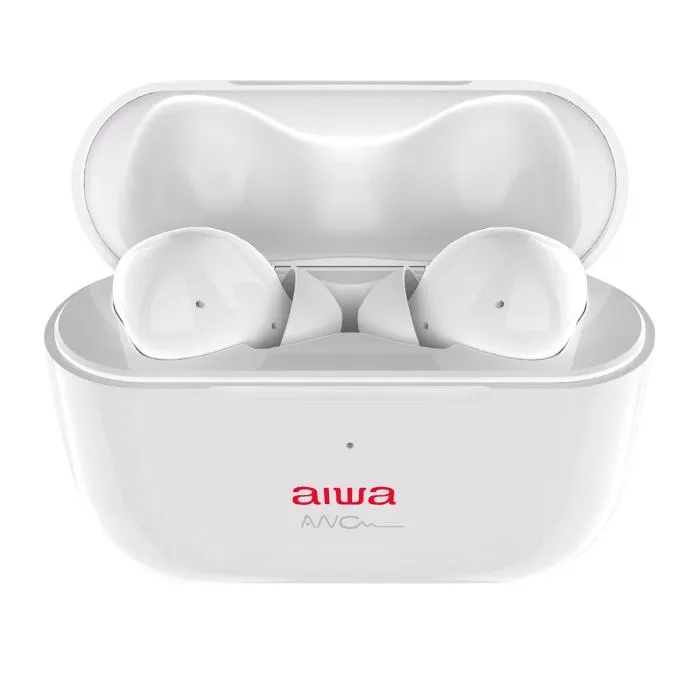 Aiwa ANC Earbuds, White