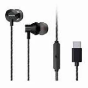 Aiwa Earphones with Microphone Type-C, Black