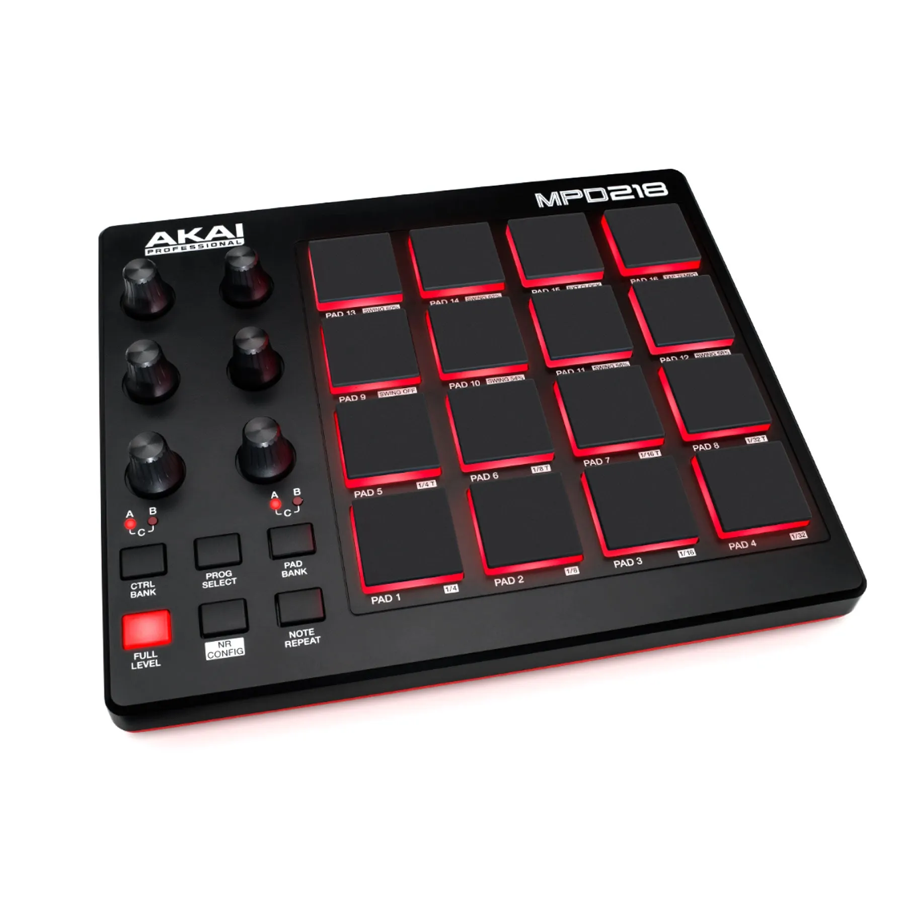 Akai: MPD218 Highly Playable Pad Controller