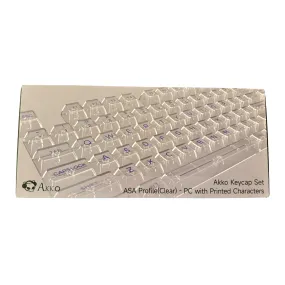 Akko Clear Full Transparent Keycap Set (155-Key)