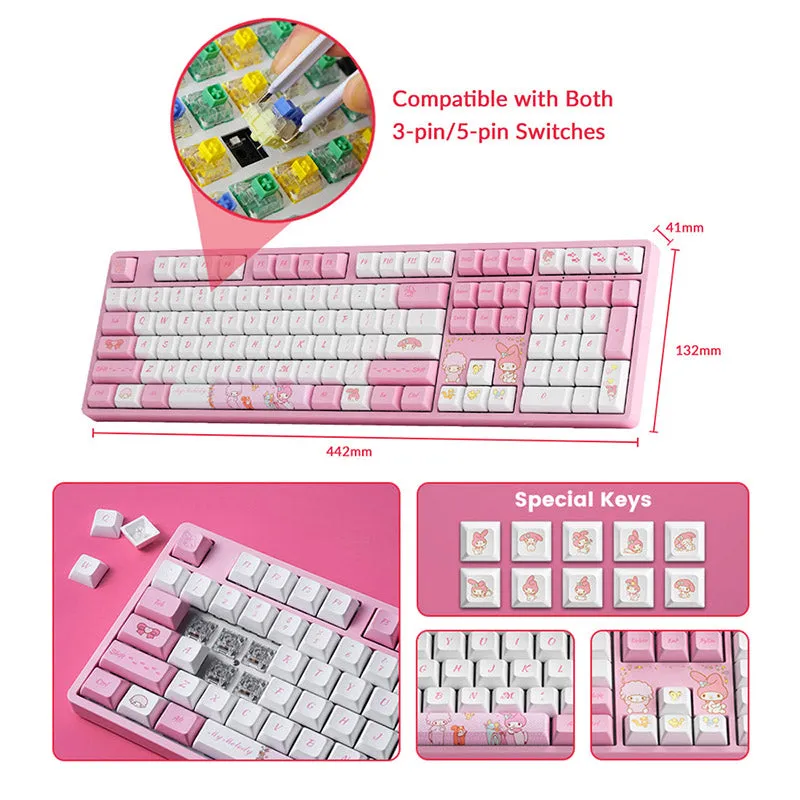 Akko My Melody 5108S Mechanical Keyboard