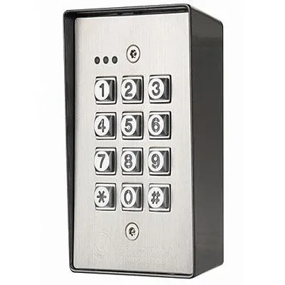 Alarm Controls KP400 Weatherproof and Vandal-Resistant Digital Keypad