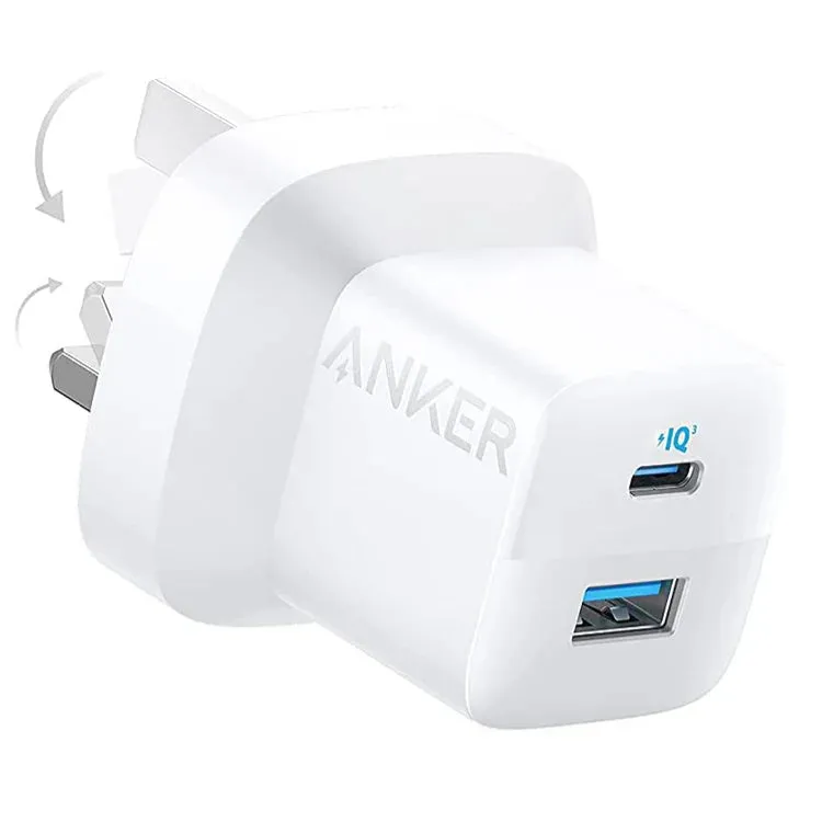 ANKER 323 CHARGER 2-PORTS 33W -  شاحن 33 واط من انكر