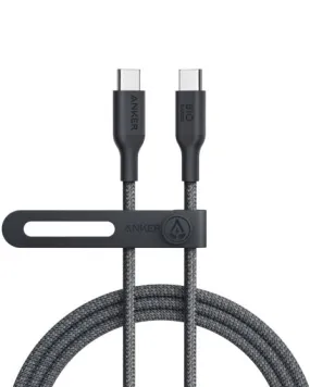 Anker 544 USB-C to USB-C 140W (Bio-Nylon) (1.8m/6ft) -Black A80F6H11