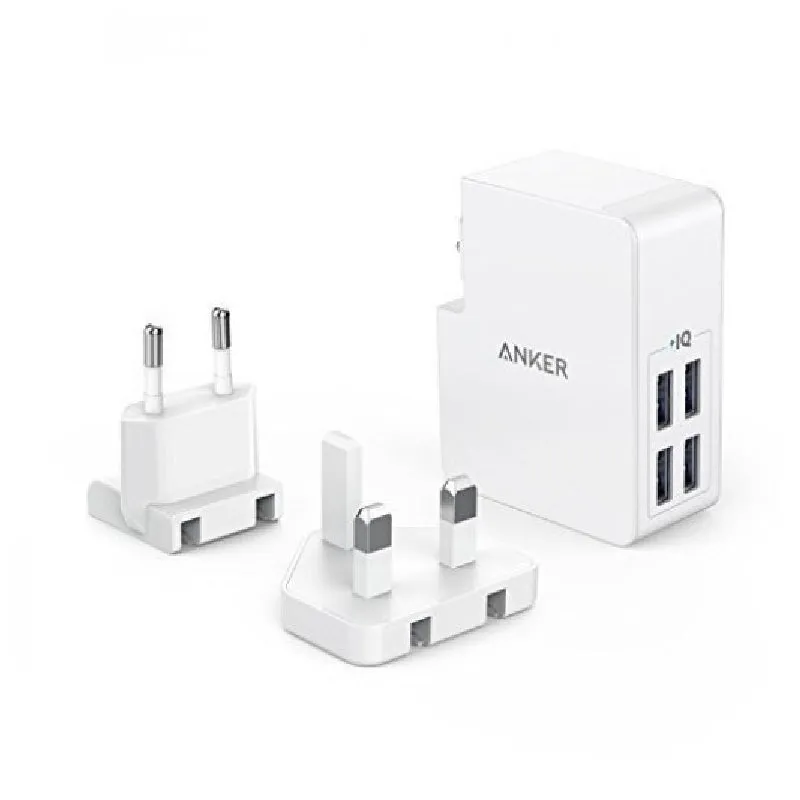 Anker PowerPort 4 Lite Charger - 27W / White