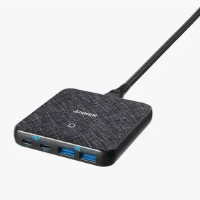 Anker Powerport Atom III 63W Slim - Black Fabric