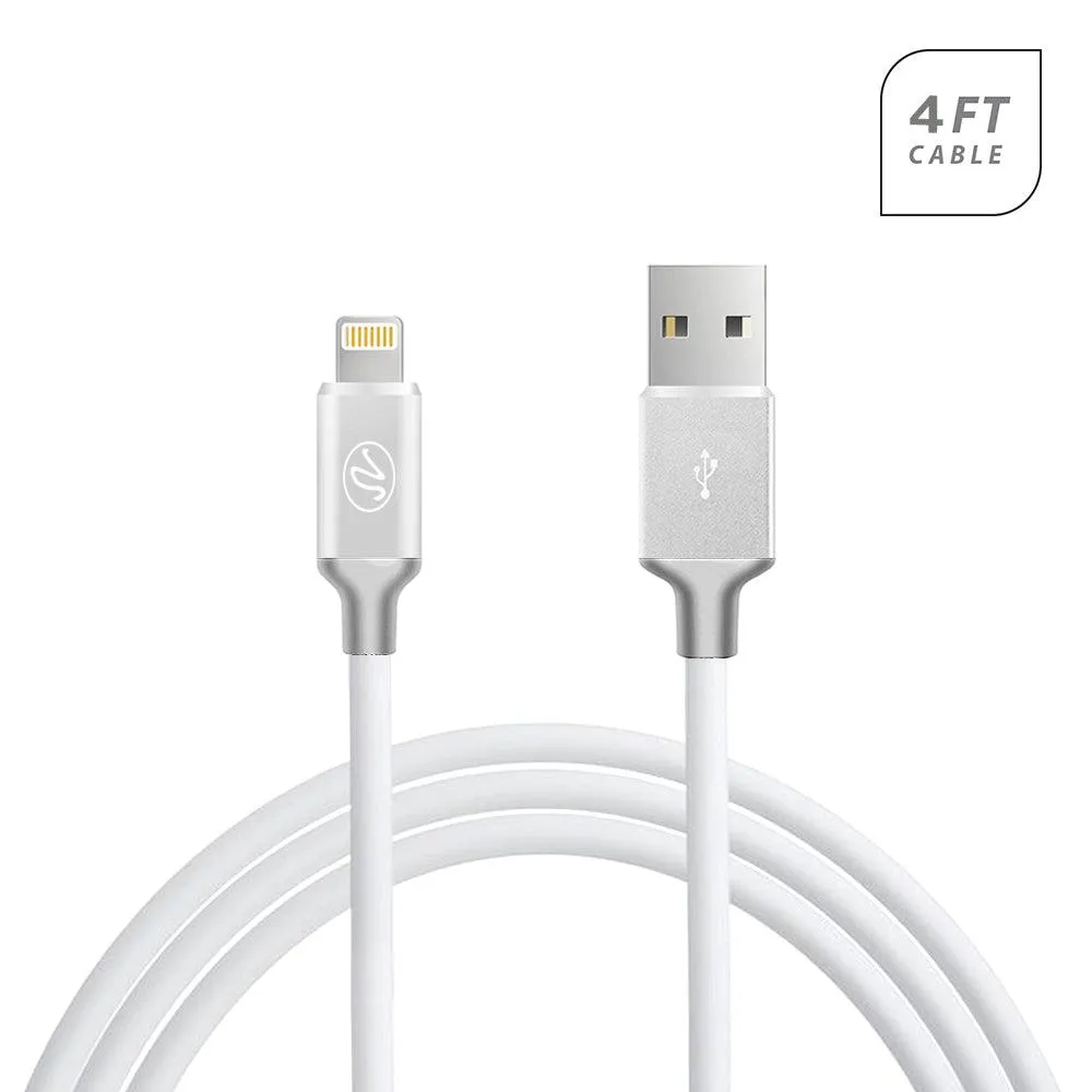 Apple iPhone 6 / 6S Plus USB Round Data Charger Cable 4 Feet by Modes