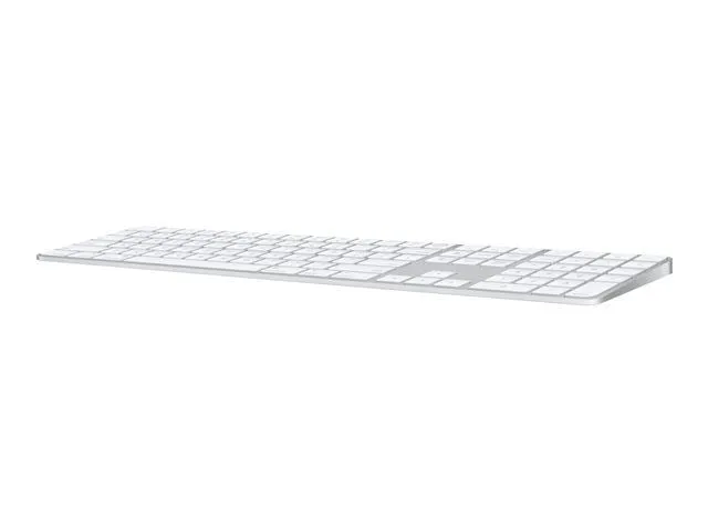 Apple Magic Keyboard with Touch ID & Numeric Keypad Danish Silver - MK2C3DK/A