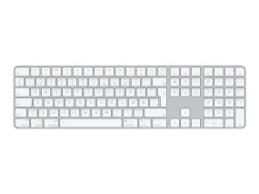 Apple Magic Keyboard with Touch ID & Numeric Keypad Danish Silver - MK2C3DK/A