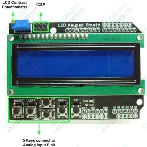 Arduino Lcd Keypad Shield