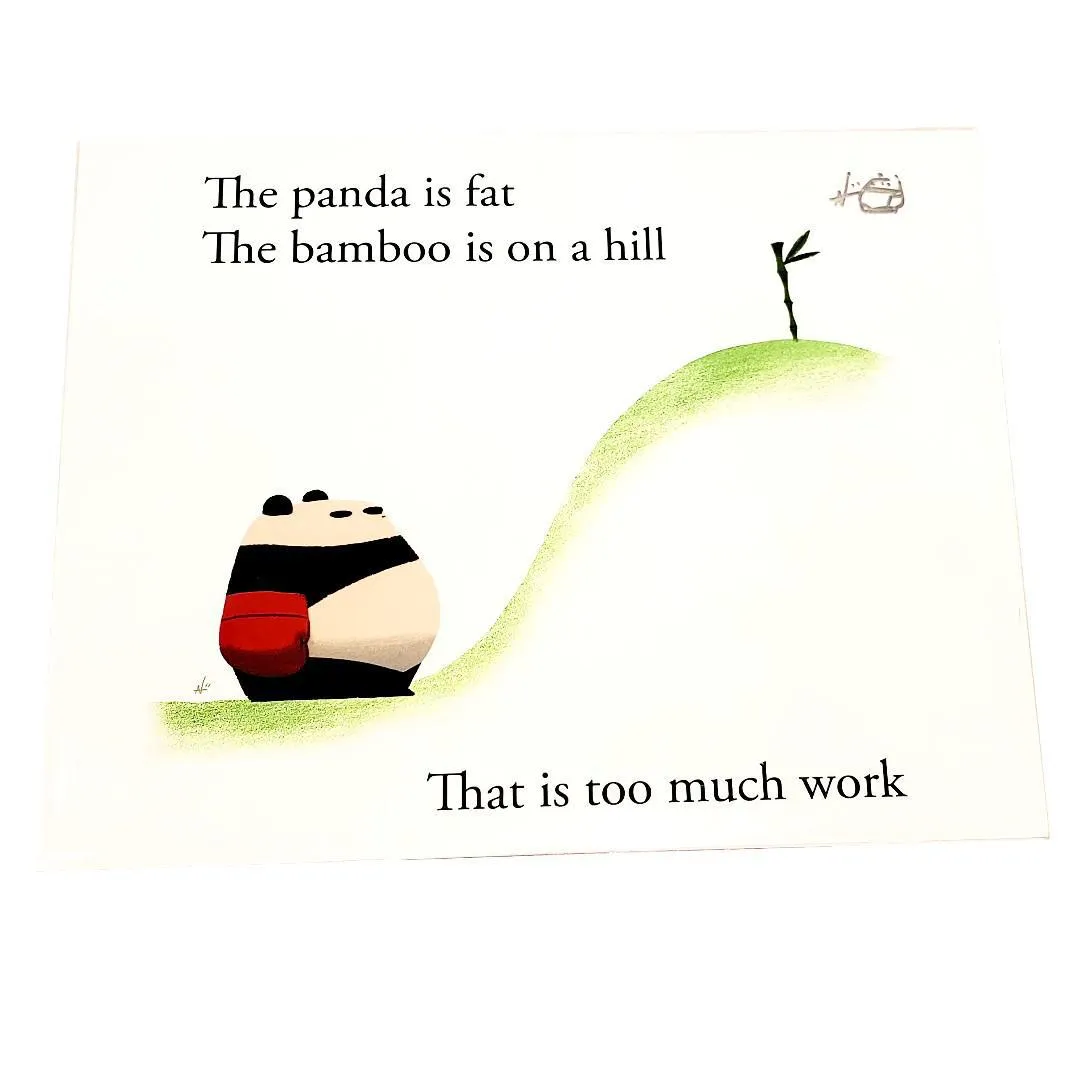 Art Prints - 8 x 10 Haiku Collection - Full Color Assorted by Punching Pandas