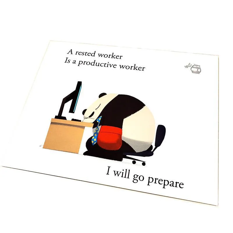 Art Prints - 8 x 10 Haiku Collection - Full Color Assorted by Punching Pandas