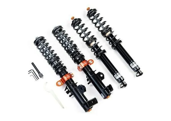 AST Suspension 5100 Series 1-Way Coilovers (Divorced Rear - Front and Rear Top Mounts Not Included) ACU-B1002S - 1995-1999 BMW 320i Coupe-Sedan (E36)