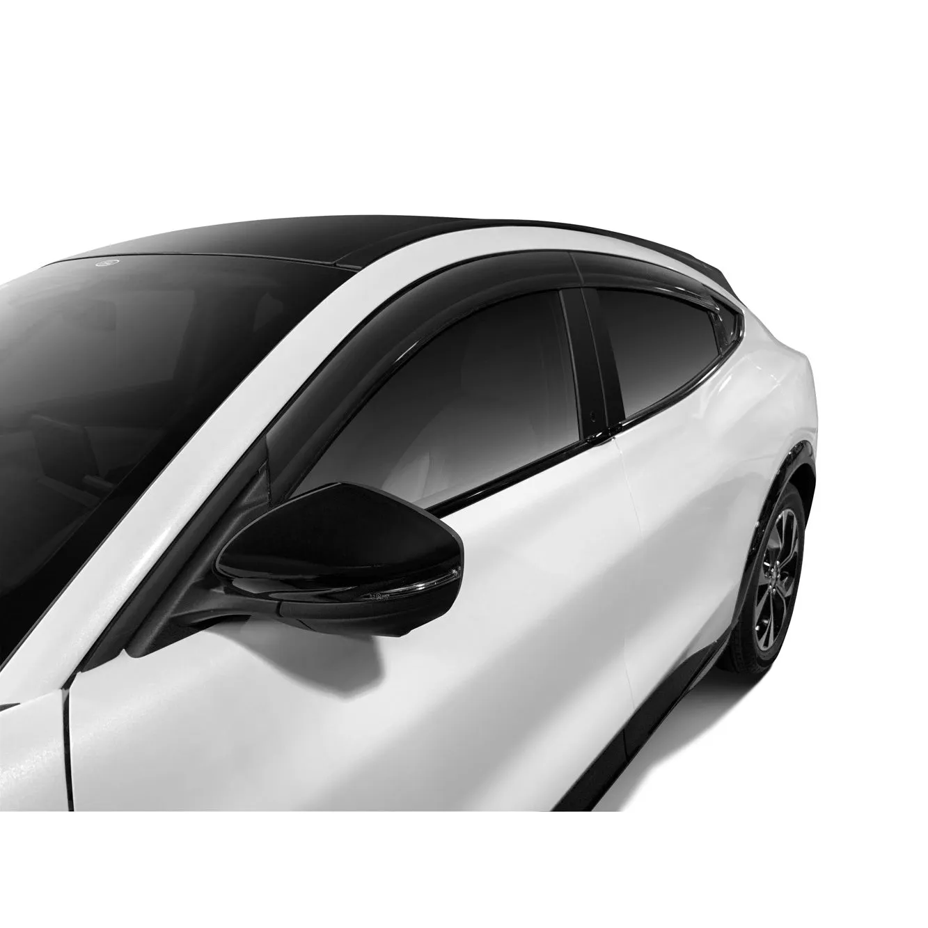 Auto Ventshade Low Profile Ventvisor - Front/Rear - Dark Smoke - Ford Fullsize SUV 2021