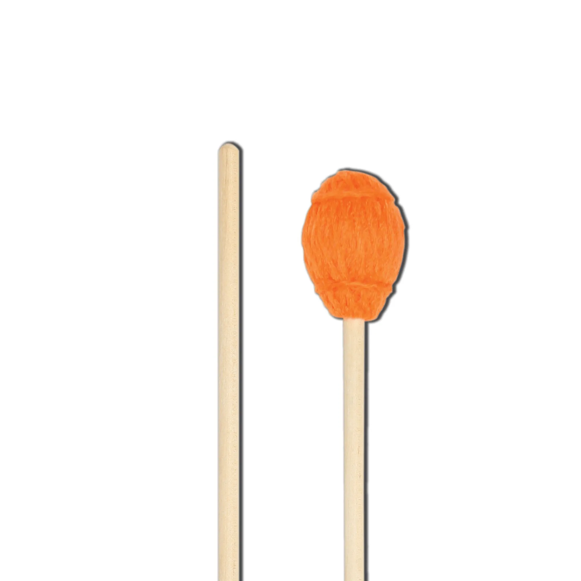 B16 - Ensemble - Extra Soft, Orange Yarn Mallets