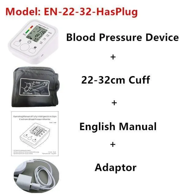 Backlit Automatic Blood Pressure Monitor