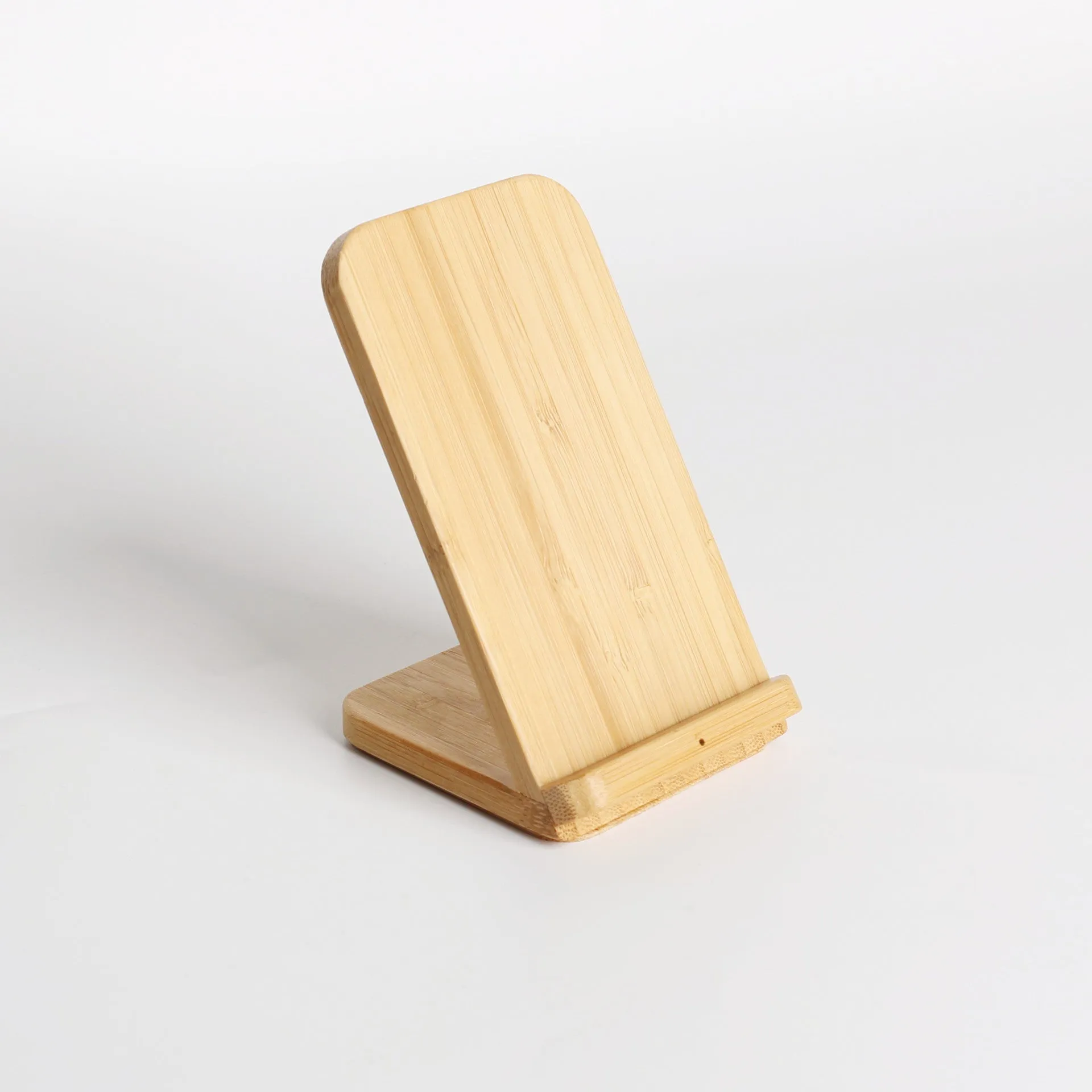 Bamboo Eco-friendly wireless charger stand