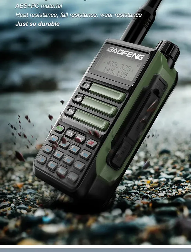 BaoFeng UV-16 MAX 10W High Power Walkie Talkie waterproof Support Type-C Charger 16KM Long Range Radio Upgrade UV-5R PRO UV-10R